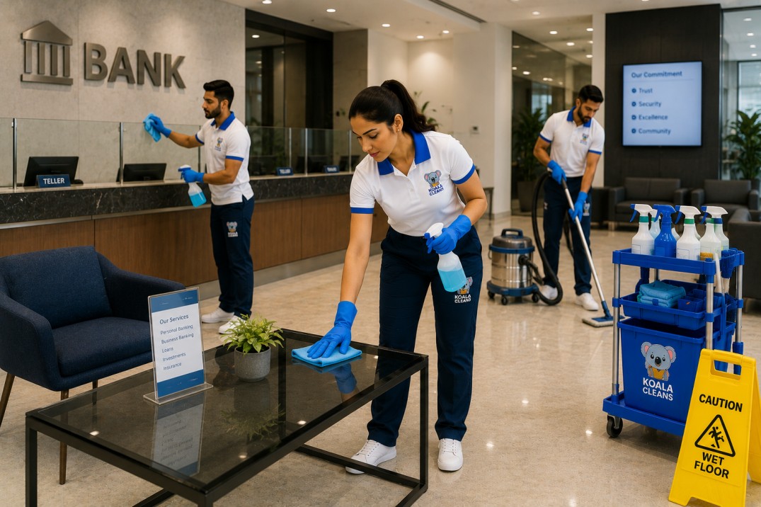 Bank Cleaning Services in London
