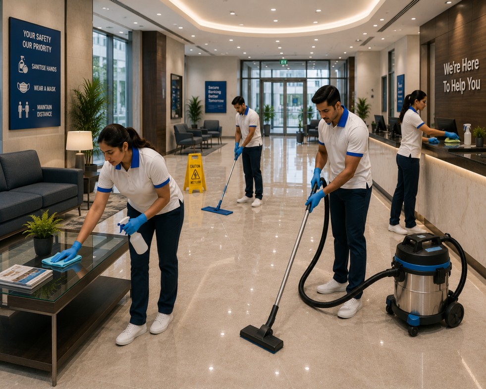 Lobby and Customer Area Cleaning