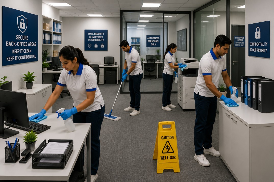 Secure Back-Office Areas Cleaning