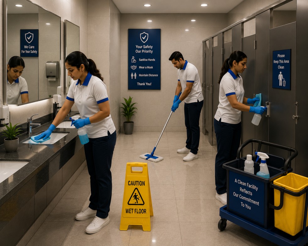 Restroom and Facility Cleaning in London