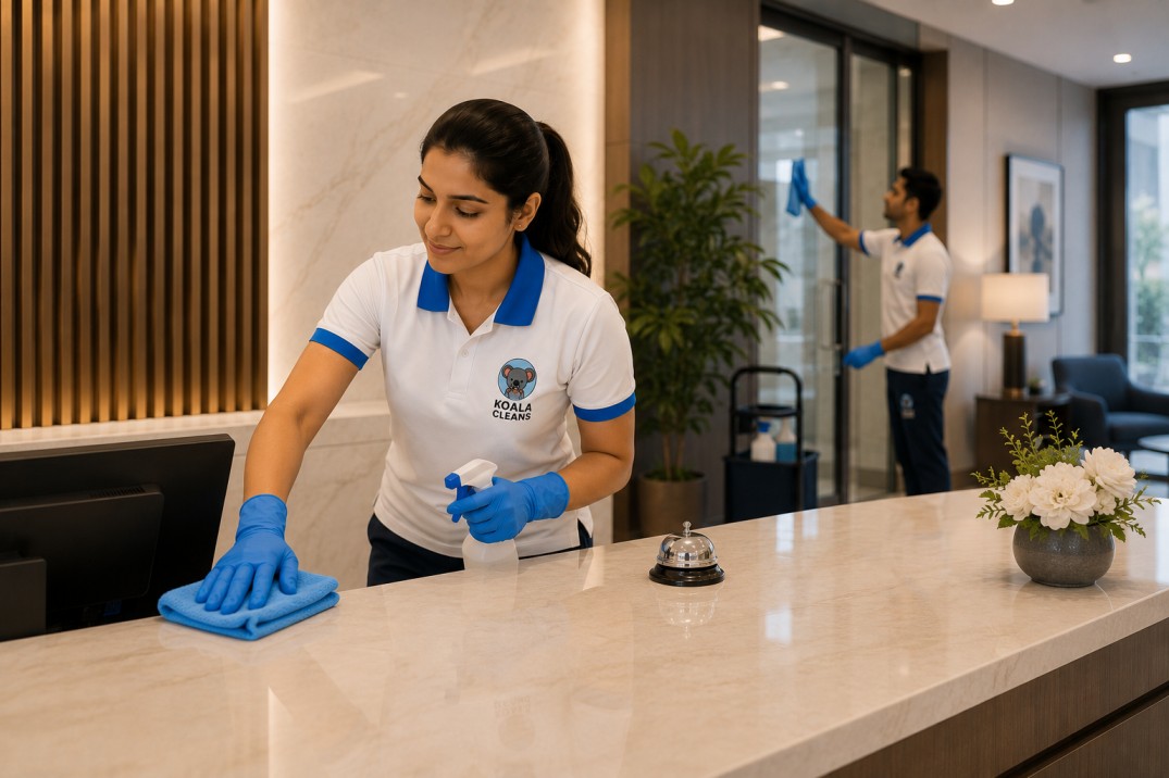 Reception Area Cleaning