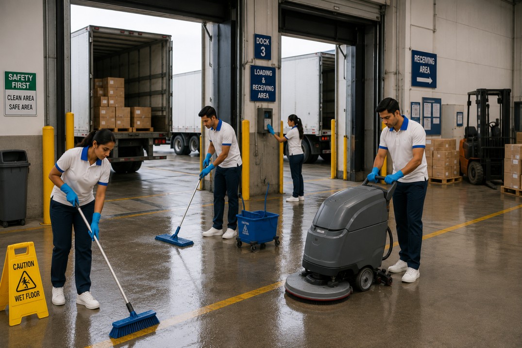 Loading Docks Cleaning service in london