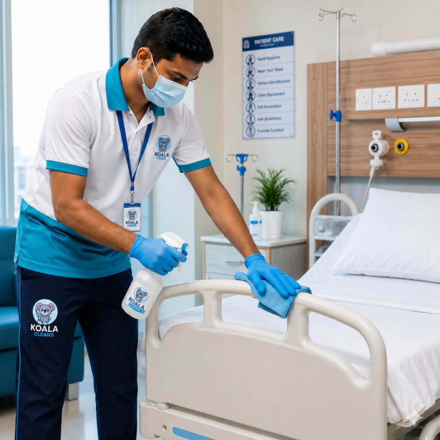 Patient Room Cleaning service in london