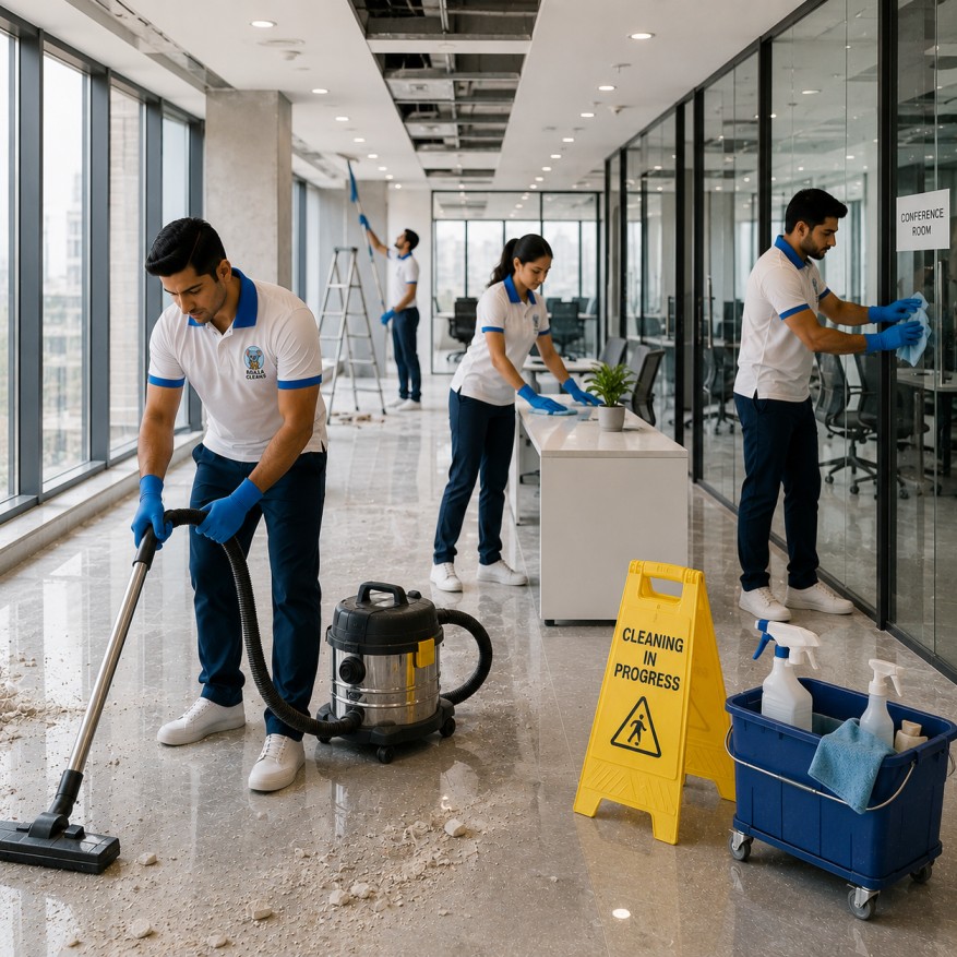 commercial post construction cleaning in london