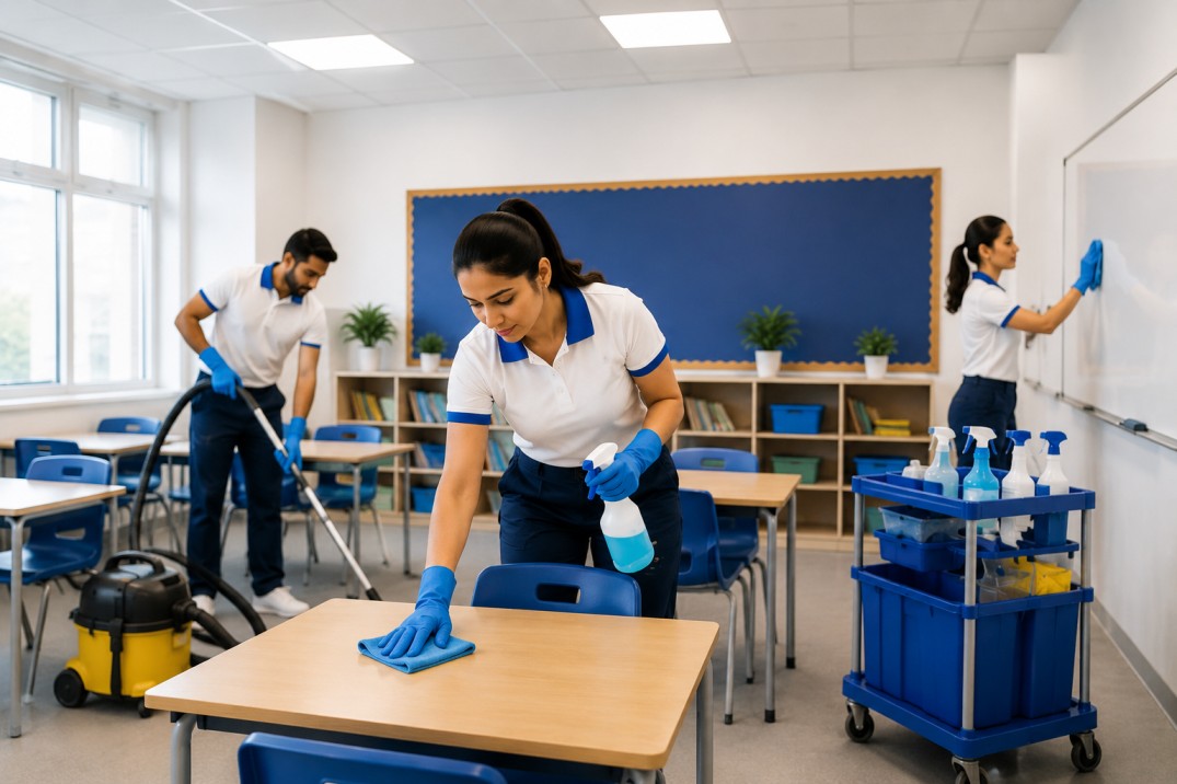 Classroom Cleaning In London
