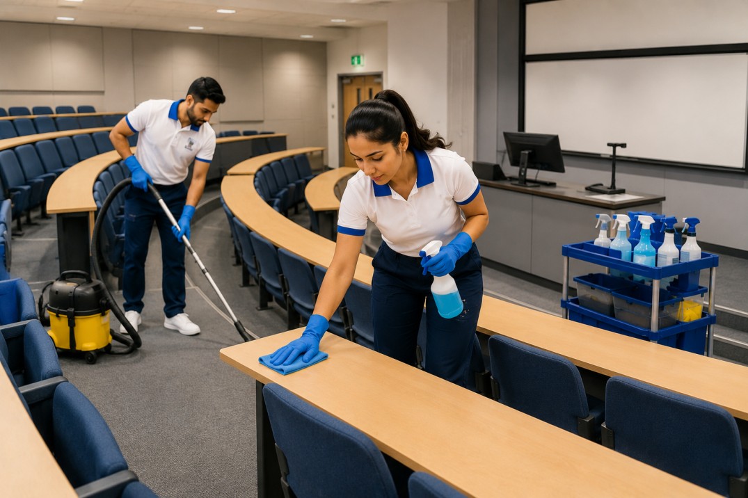 Lecture Hall Cleaning service in london