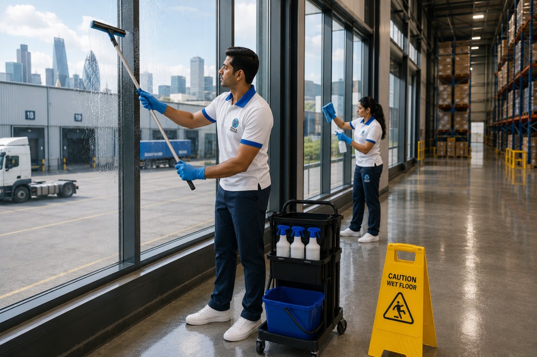 Warehouse Window Cleaning In London